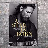 NOVELOVE Wandkunst Bild EIN Stern Wird geboren Bradley Cooper Filmplakatdruck Leinwand Gemälde Ohne Rahmen 50 * 70 cm