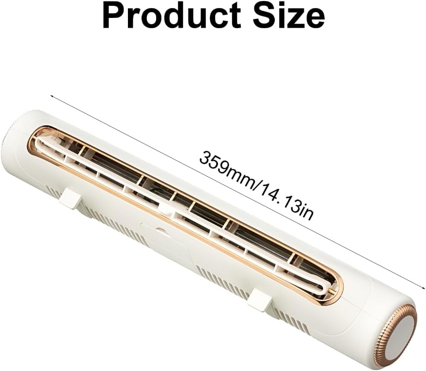 USB Fan Computer Screen Ventilator Rechargeable Battery Desk Fan Clip On Screen