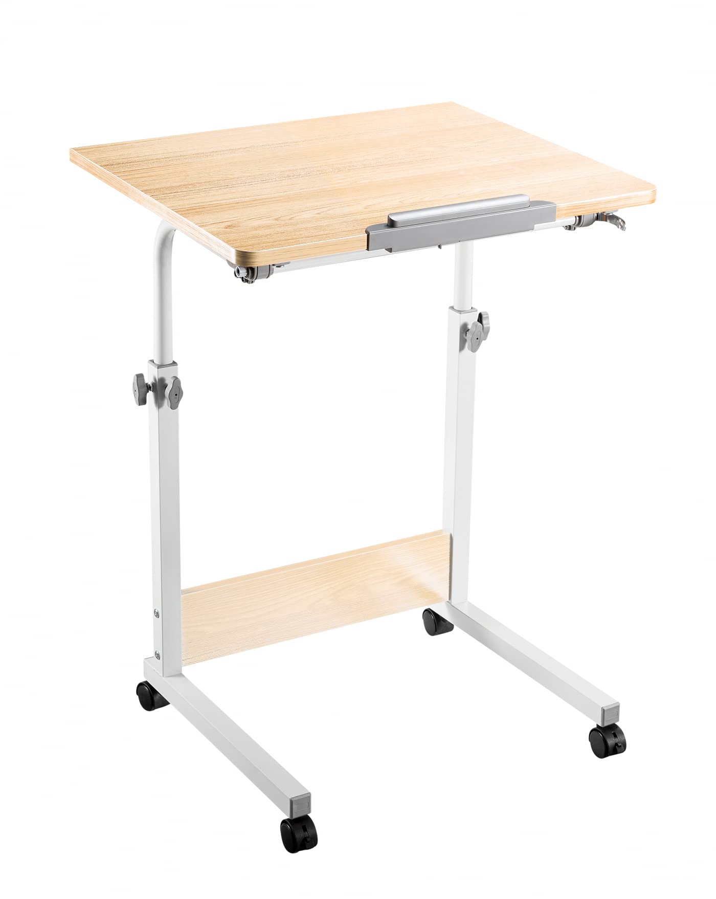 VDD Table d'ordinateur Portable Bureau Mobile - pupitre - réglable en Hauteur 68-96 cm