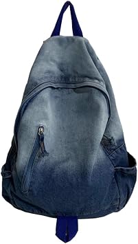 Goth Backpack Black Star Backpack Gothic Backpack Purse Goth Supplies Accessories Blue c