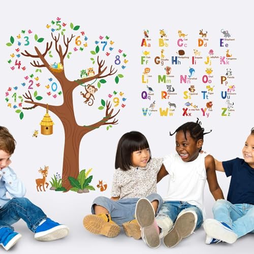Zonon 3 láminas decorativas de vinilo para pared miniatura 5