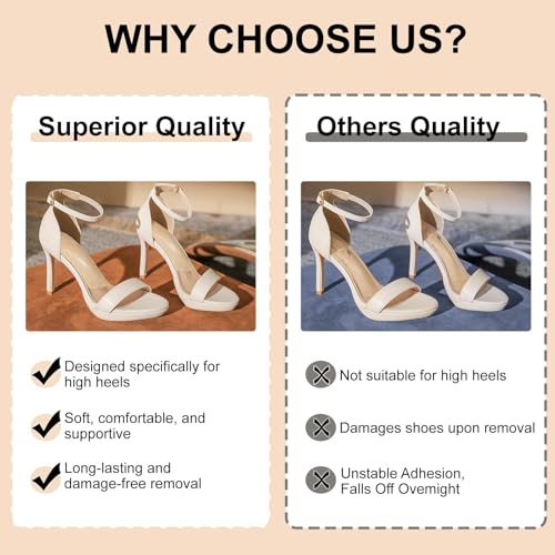 Plantillas para tacones para mujer talla pequeña US 6-7.5 miniatura 6