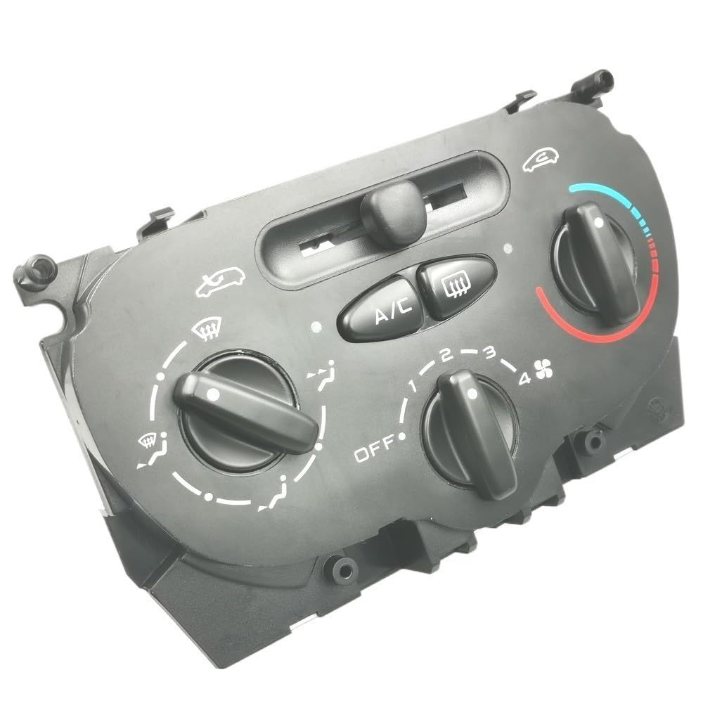 9624675377 X666633H Compatible con Peugeot para 206 207 307 Panel De Control del Aire Acondicionado Interruptor De Temperatura Y Calefacción