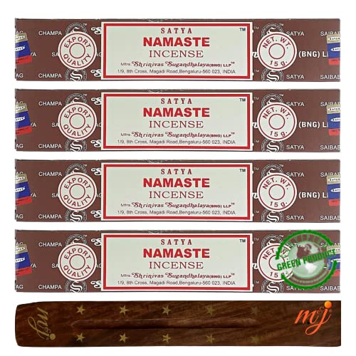 Original Satya Nag Champa Namaste Incense Sticks
