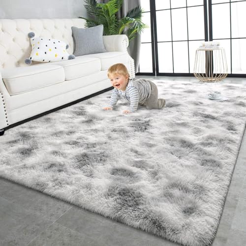 TWINNIS Super Soft Shaggy Rugs Fluffy Carpets 9x11 Feet, Indoor