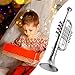 Ipetboom Boy Girl Plastic Trumpet Musical Toy Realistic Design for Beginners and Safe Instrument for Music Learning Play Cultivating Creativity and Interest Young Musicians