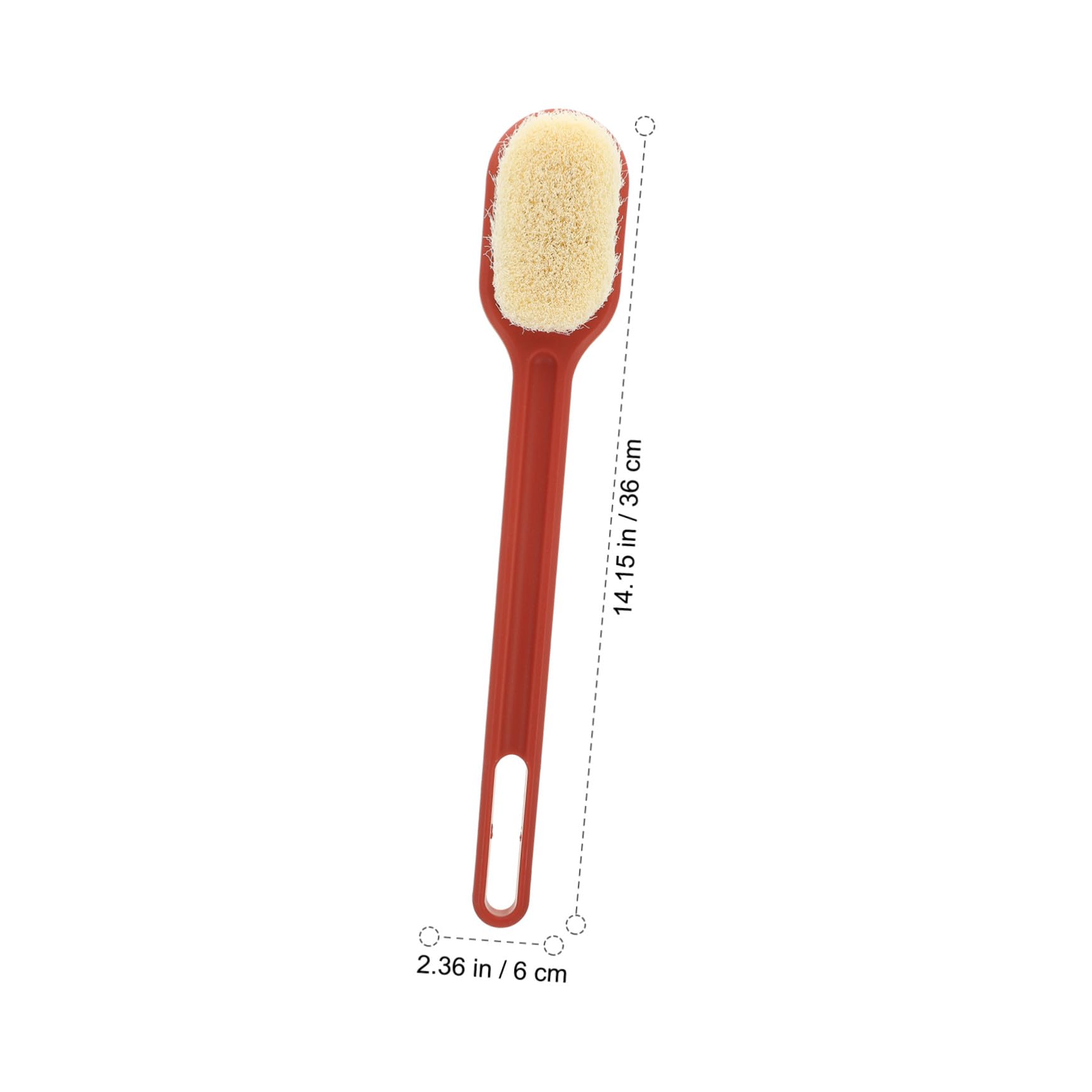 Didiseaon 3 Piezas cepillo para fregar la espalda masajeador de cuerpo cepillo masajeador esponjas cepillo de mango largo cepillo de ducha duradero tómate un baño cepillo de masaje cepillar