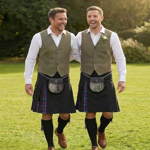 Image of UFS Kilts- Utility Kilt for Men Cotton & Tartan Size 30-66''