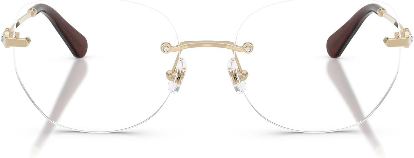 Swarovski womens Sk1038 Round Prescription Eyewear Frames