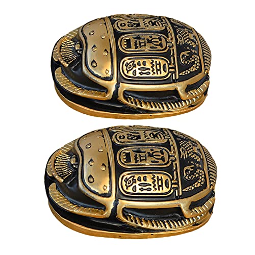 ATORSE Classical Egyptian Amulet Scarab Decoration for Living Room Collectible Gift 7X5X2.5Cm|Home & Garden|Home D? ©Cor|Figurines - Image 6 thumbnail