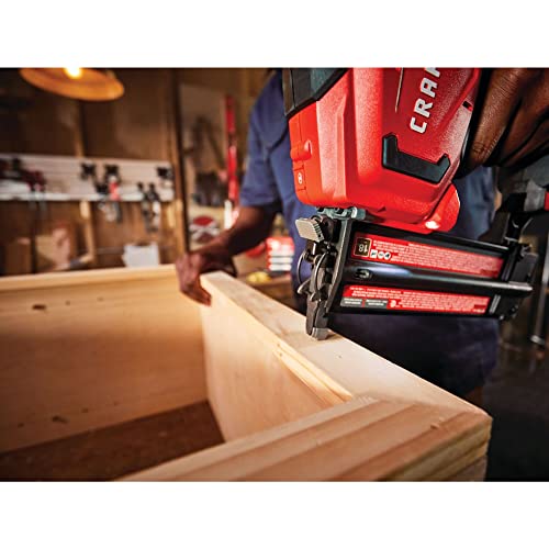 CRAFTSMAN V20 Cordless Brad Nailer, 18 Gauge Nail Gun, with Battery and Charger (CMCN618C1) thumbnail 18