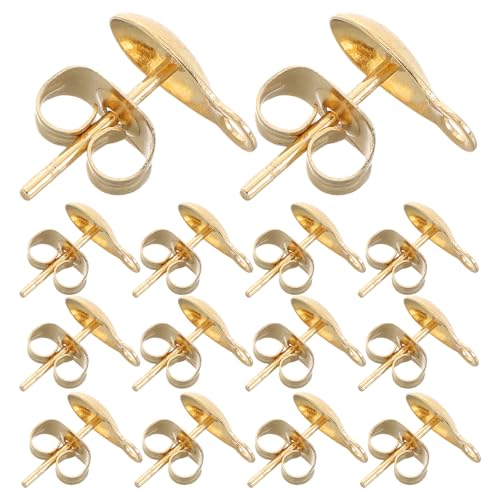 Boucles d'oreilles acier inoxydable doré légères pour sublimer vos tenues