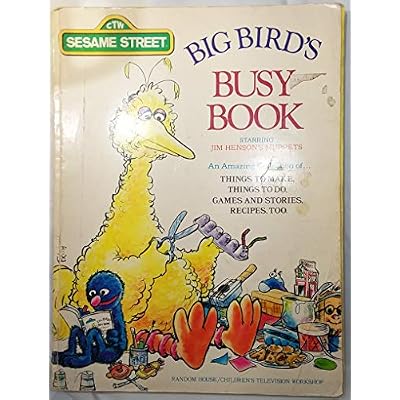 Big Bird's Busy Book