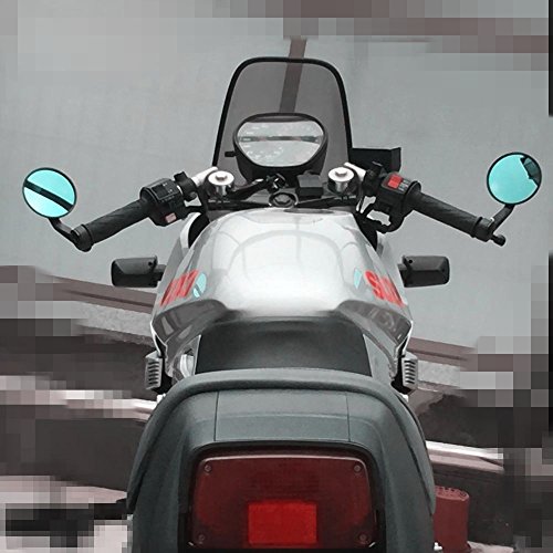 Universal Bar End Mirrors Motorcycle Handlebar Mirrors 7/8 Handle Round replacement for 7/8" handlebar or inside handlebars with 13 to 18mm inside diameters