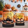 Halloween Paper Plates and Napkins, Service 25 Square Halloween Plates and Napkins Party Supplies Decorations