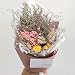 XHXSTORE Flores Secas Naturales Rosas Ramo Flores Gypsophila y Margarita para 0ficina...