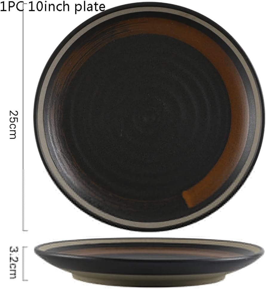 7/8/10 Japanese Food Food Food Food Food Decoration Food Food Saucer (Color: A, Size: 7 Inch) (A 10 Inch)