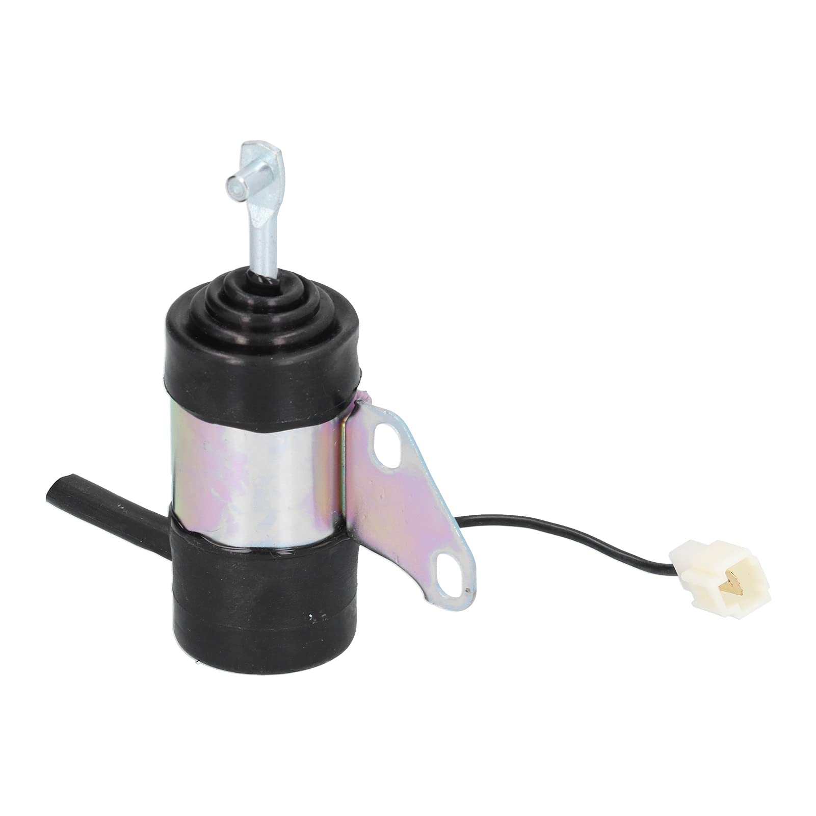 Valve de solénoïde d'arrêt moteur DC 12V universelle en acier pour excavateur