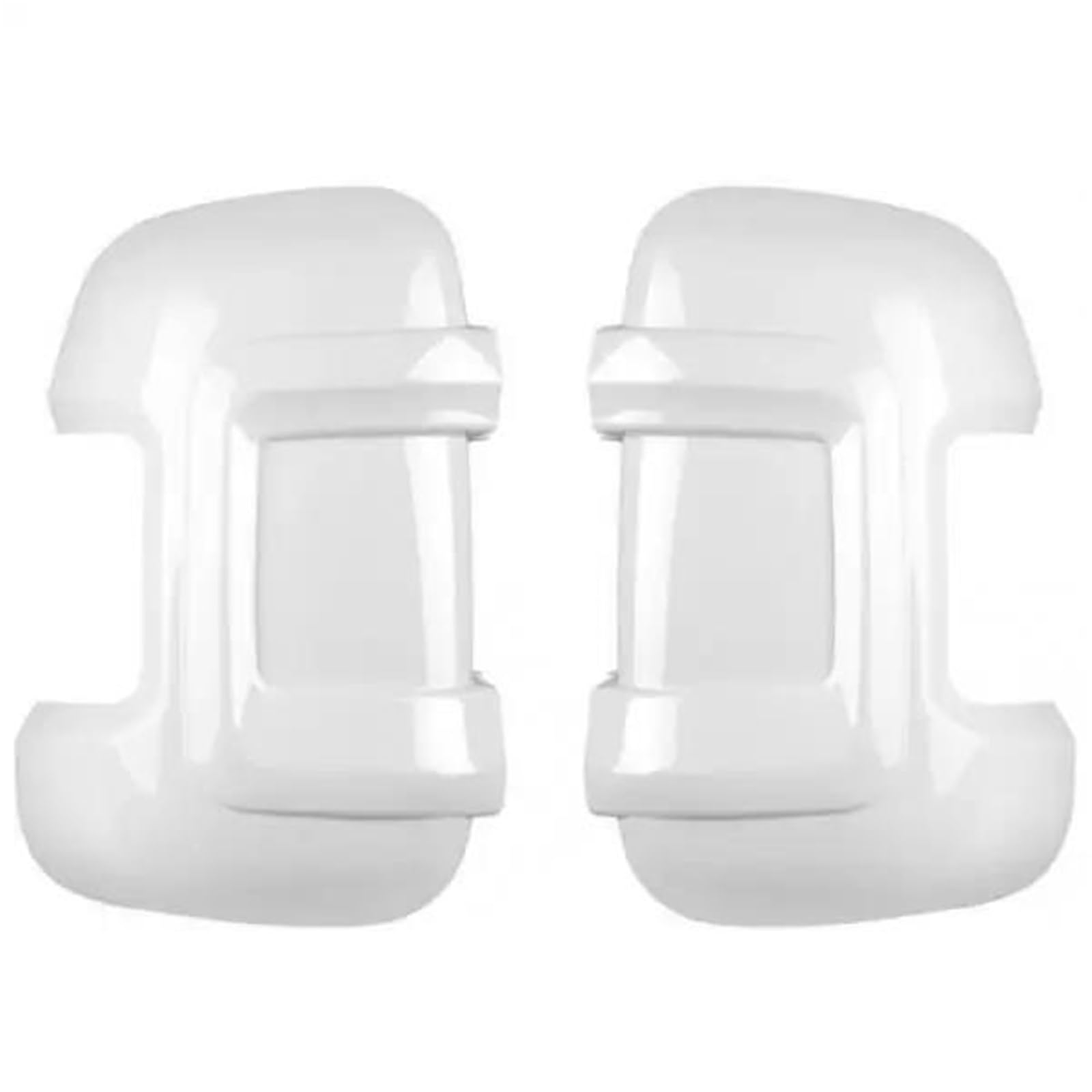 Capuchon Rétroviseur Protections Pour Rétroviseurs De Camping-car Coques De Rétroviseurs Faciles À Installer Pour Fiat Pour Ducato Bras Long Paire Blanc CLVCCZTZGW