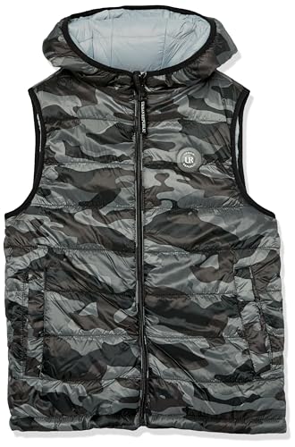 Image of URBAN REPUBLIC Boys Reversible Packable Puffer Vest