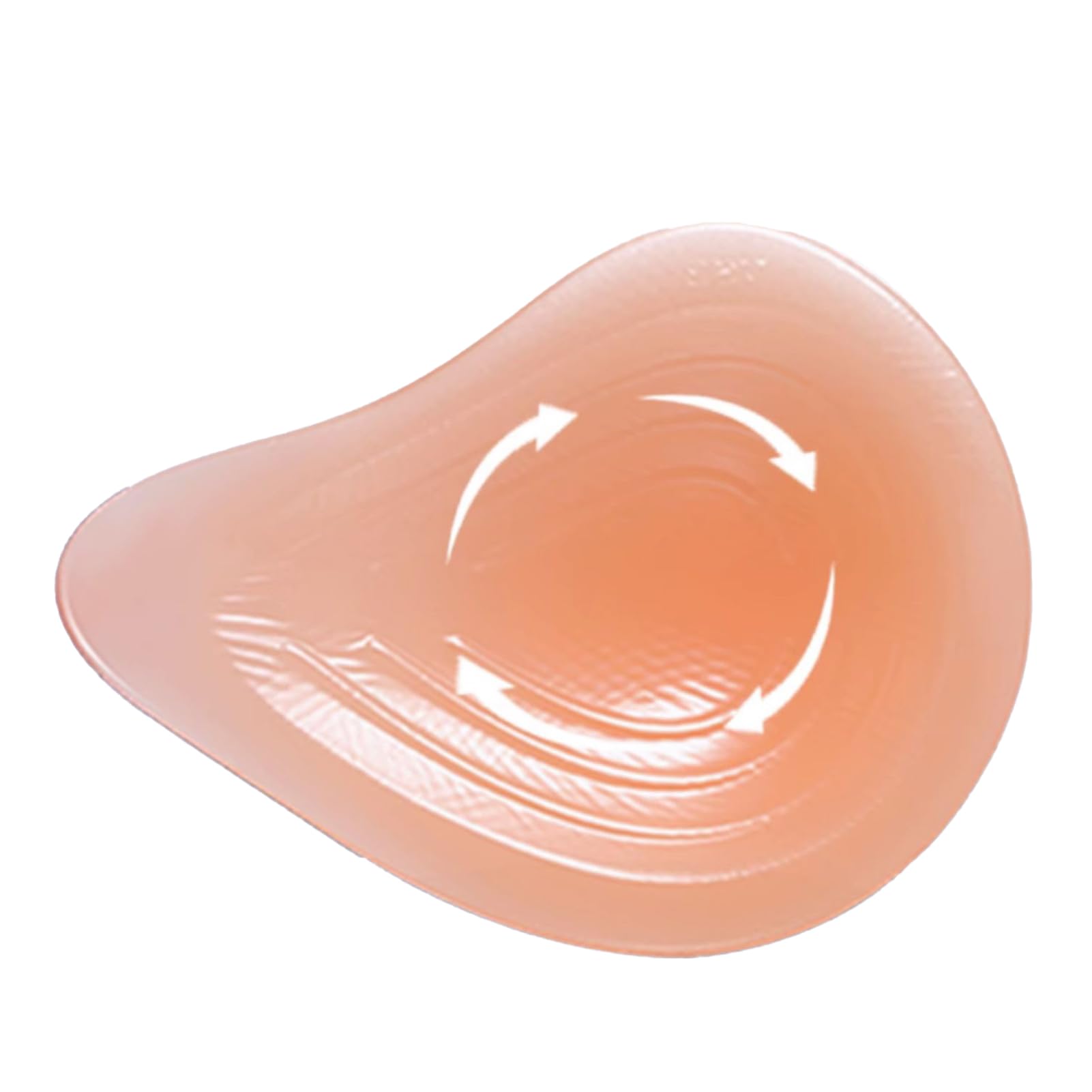 DD/cup（900g/pair）,OSEMISS Jedna para asymetrycznych samoprzylepnych wkładek do biustonosza silikonowe formy piersi dla transwestytów mastektomii transseksualistów cosplay