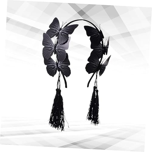 Miniatura 4 de FOMIYES Diadema gótica para el cabello, diadema de hadas, accesorios para el cabello, accesorios para el cabello, accesorios de disfraces de