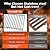 QuliMetal 66089 Grill Grates for Weber Genesis 2 E-410/E-415/E-435, Grill Parts for Weber GS4 Genesis II/LX E-440 Series Gas Grills, 18.7" Stainless Steel Replacements for Weber 66089 66097