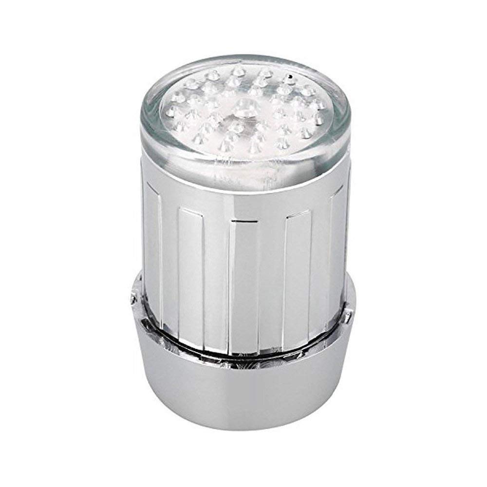 Aireador de Grifo de 3 Colores, luz LED, Adaptador de Control de Temperatura, Accesorio de Cocina y baño, Ahorro de Agua, Verde