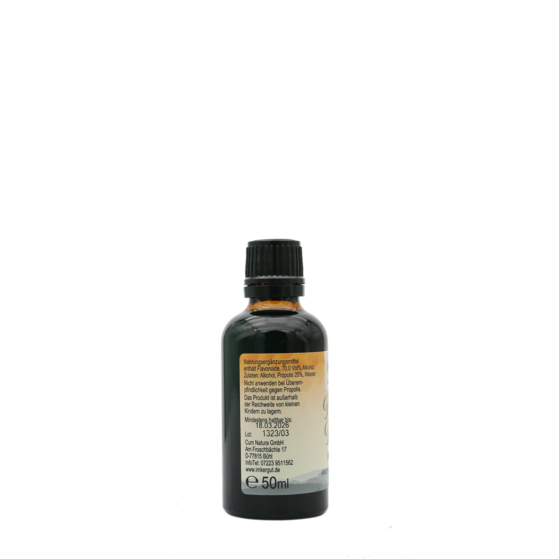 Proposan Propolis Tinktur 50 ml Flasche als Tropfen, Imkergut