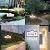 LED Solar Address Sign, Address Numbers Sign for Yard with 2 Colors, Warm White & Cool White, IP 65 Waterproof House Numbers Sign for Outside, Wall Mounted/In Ground Solar House Number kit
