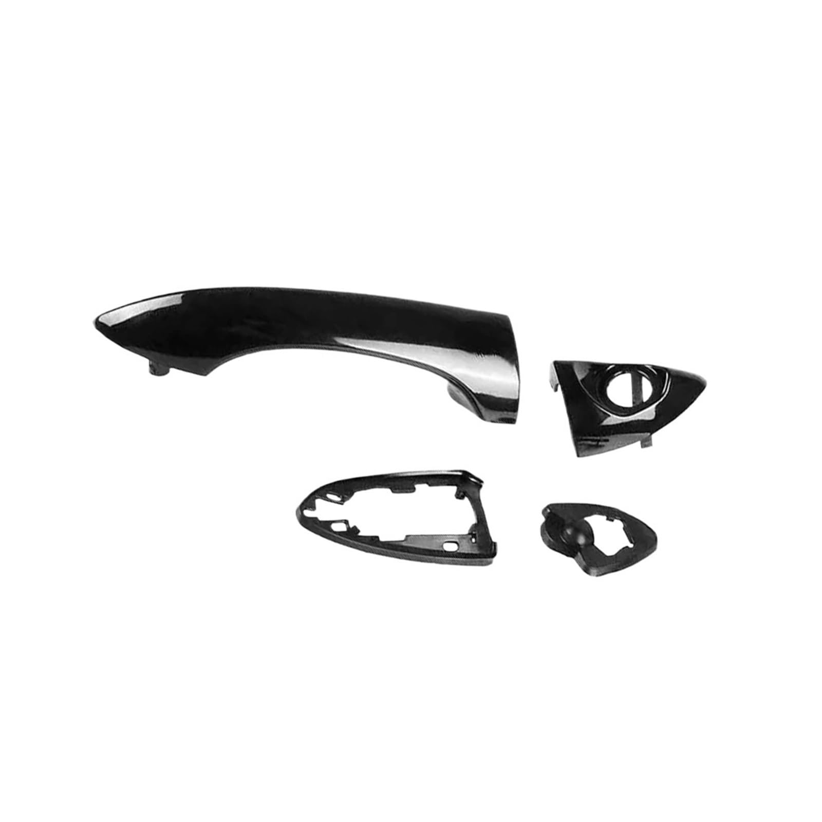 Punxdda Car Exterior Door Handle for BMW for X5 for E53 2000-2006 Outside Door Handle 51218243618 51218257738 RHD Car Exterior Door Handles(RHD Front Right)