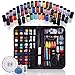 Aokyom 273 Kit Cucito Set,Accessori da Cucire Portatili Professionali Set per Cucire,48 Bobine di Filo,30 Aghi da Cucire,Set da Cucito con Valigetta in PU,per Principianti,Casa,Viaggio e Emergenza Uso