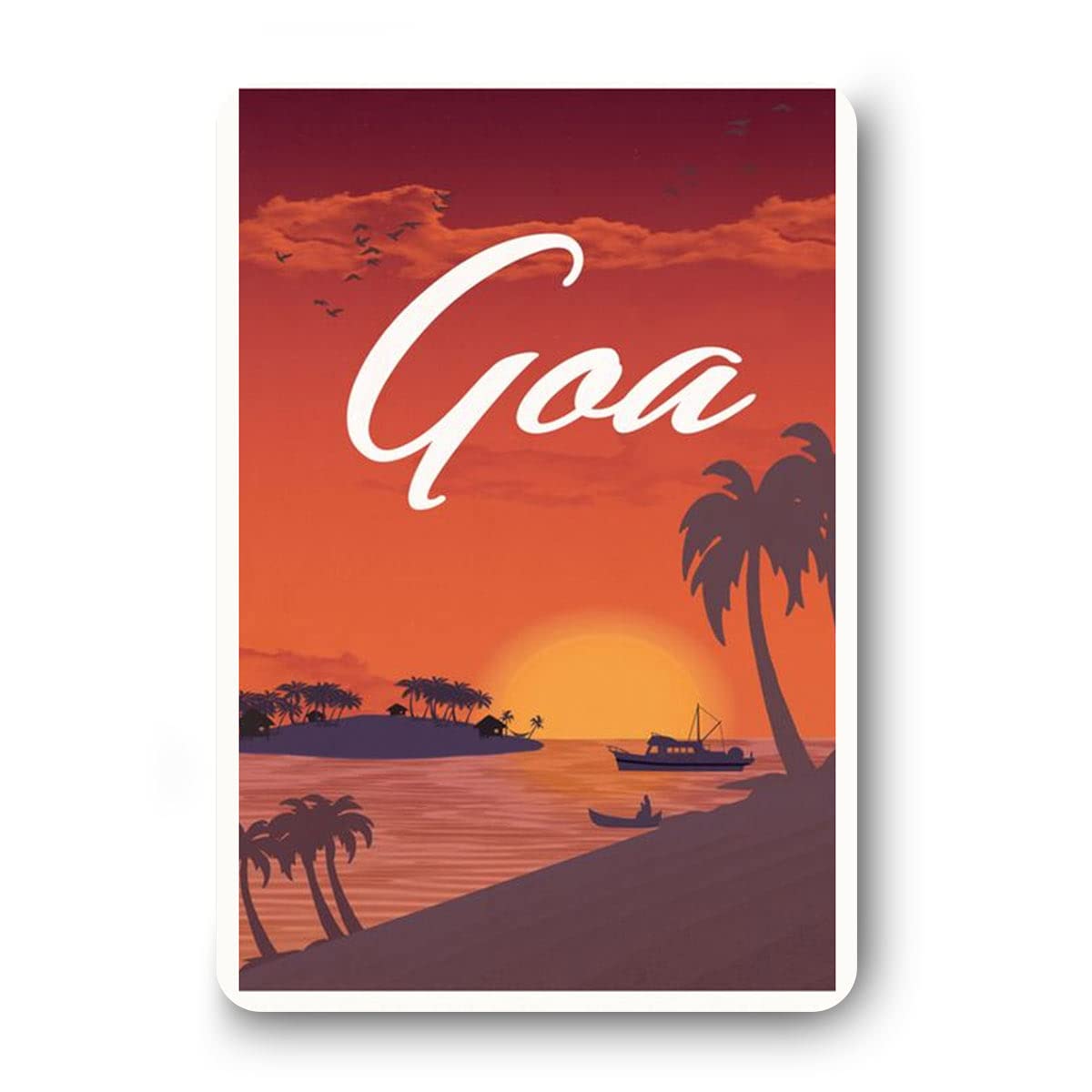 Giftcart Holiday Goa India Fridge Magnet Travel Souvenir