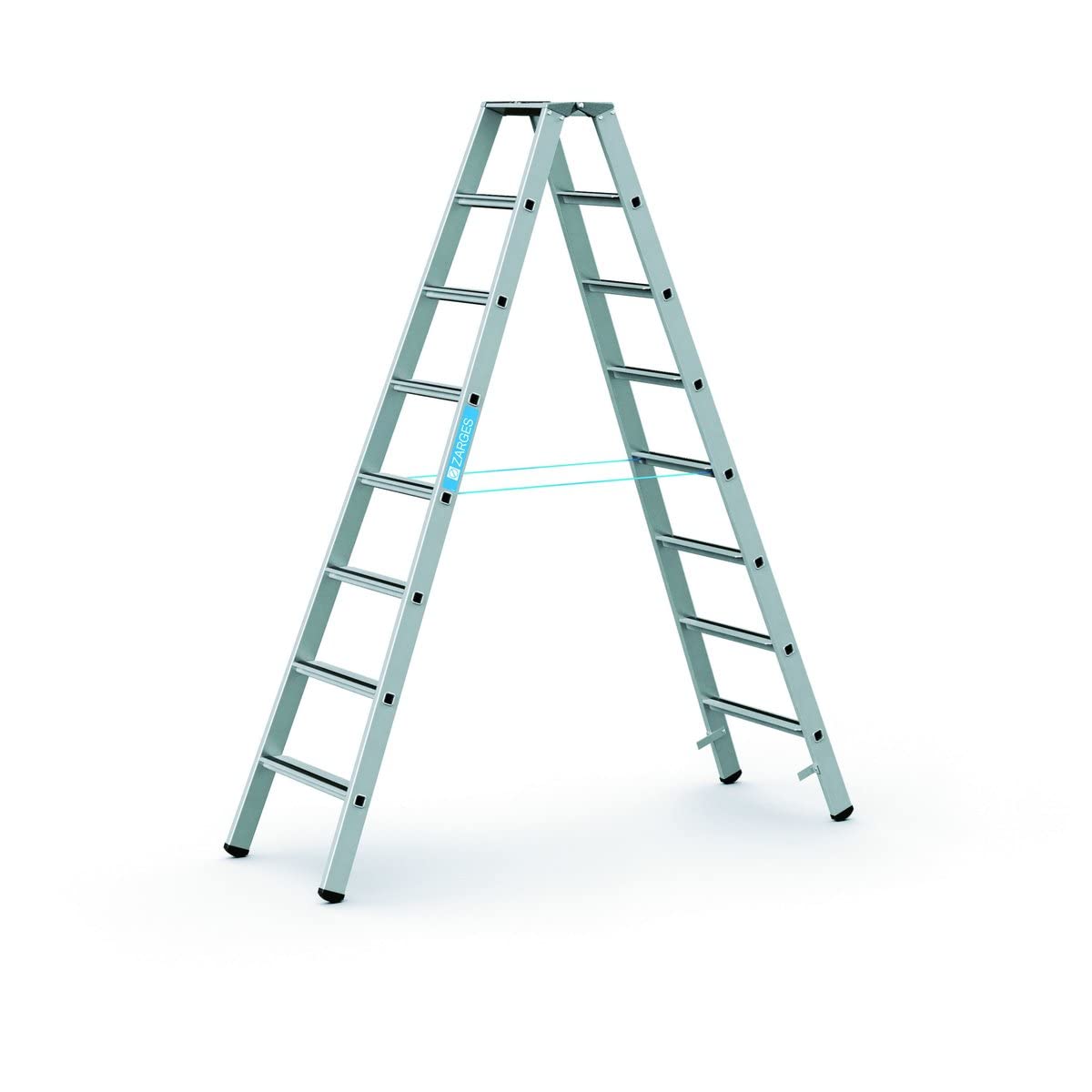ZARGES Saferstep B - LM-Stufen-Stehleiter 2 x 8 Stufen
