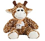 Bimar Peluche Jirafa dormilona 45 cm, Multicolor