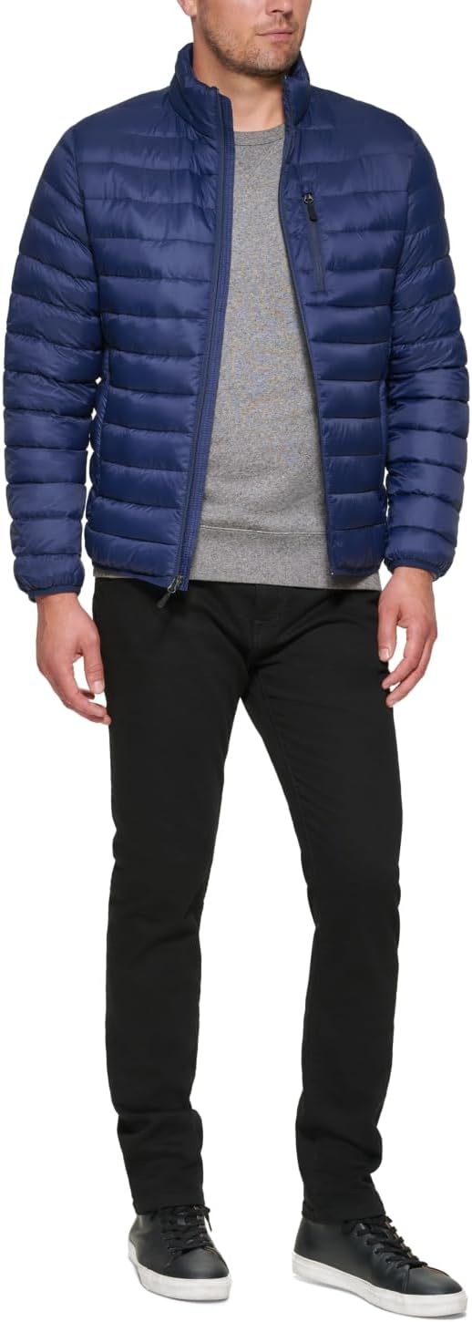 Club Room Mens Down Packable Quilted Puffer Jacket