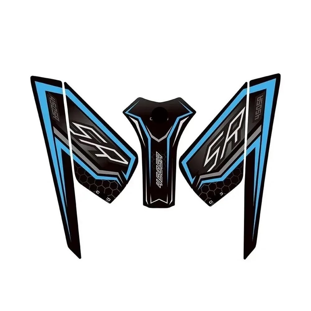 Motorcycle Tank Pad for 450SR Motorcycle Accessories Tank Pad Tankpad Fuel Fueltank Gasoline Protector Sticker Motorcycle Tank Decal