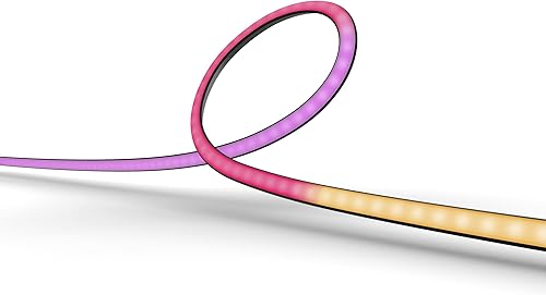 Miniatura 3 de Philips Hue Play Gradient PC Lightstrip para pantallas de 32 a 34 pulgadas Iluminación LED inteligente. Sincronización para entretenimiento, juegos