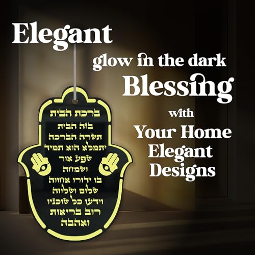 Hamsa Hand Wall Decor Home Blessing Judaica Handmade Design Contemporâneo Olho turco Proteção Artesa