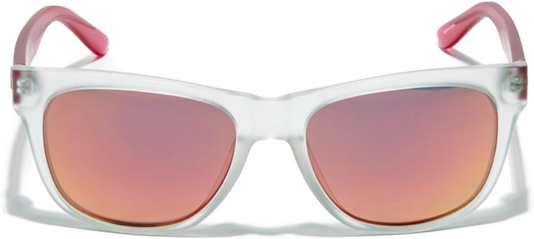 GUESS GG1127 Matte Crystal/Pink Mirror Lens One Size