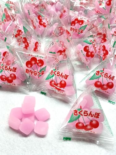 テトラもちあめ 400g 駄菓子 さくらんぼ餅 業務用 大容量 個包装 共親製菓 (さくらんぼ) - ノーブランド品 - 商品画像