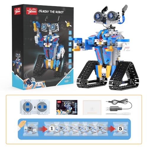 Robot Toys for 8-16 Year Old Boys Girls Kids with APP or Remote Control Science Programmable Building Block Kit, STEM Projects Educational Birthday Gifts - Image 6