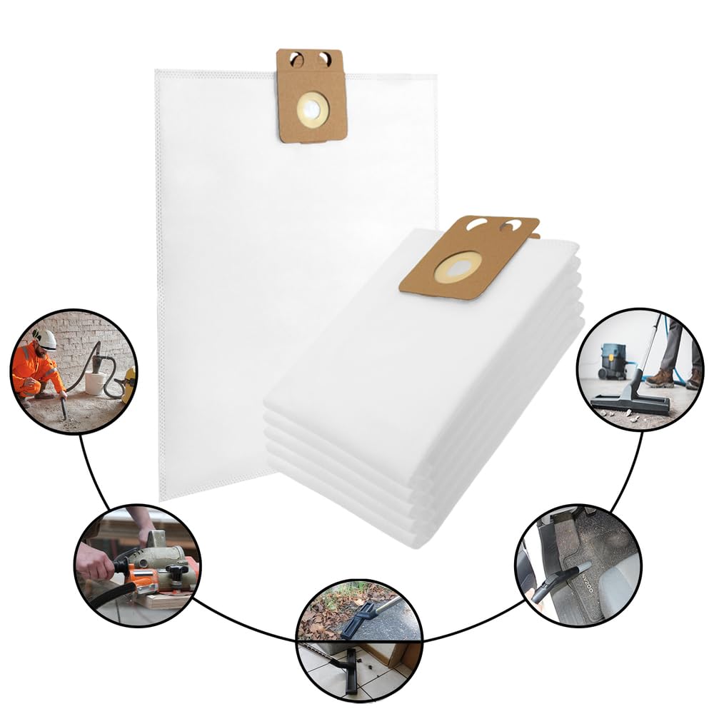 Nilfisk Juego De 5 Bolsas Para Aspiradora Serie Business, Gd1010