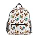 Produktbild Hähne Buntes Huhn Kleinkind Rucksack Kinder Leichtgewicht Büchertasche Vorschule Schülerrucksack für 1-6 Jahre die Reise Mädchen Jungs