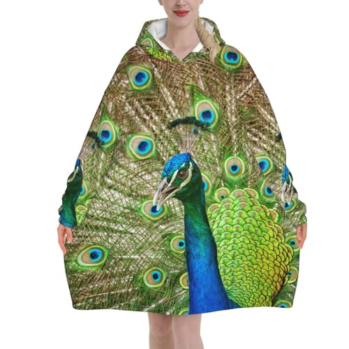 Sweat-shirt couverture paon pour des soirées cocooning