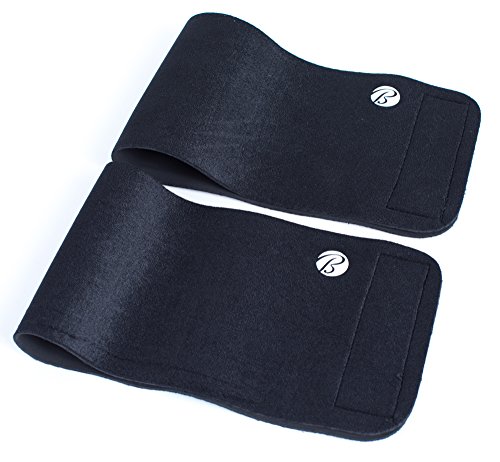 Bally Total Fitness Arm Slimmer Wraps, Black