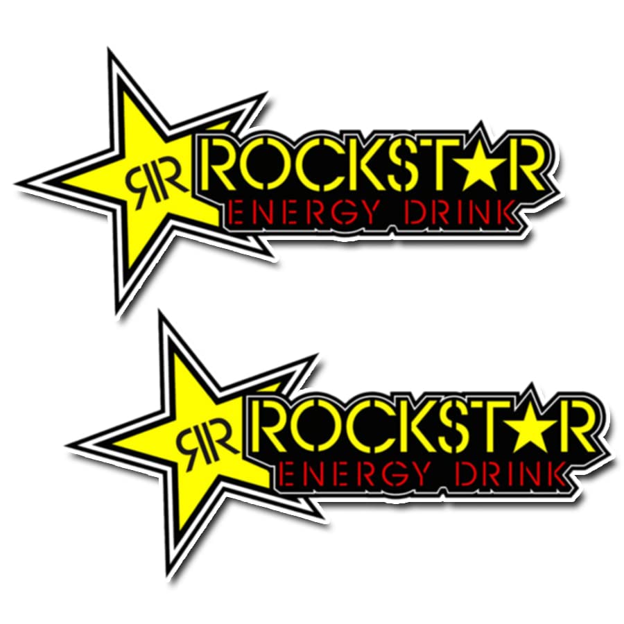 Amazon.co.jp: Rockstar ロックスターエナジードリンク ステッカー 