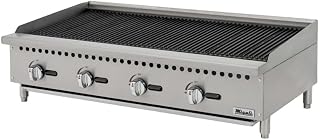Migali C-CR48 48″ Wide Char-Rock Broiler - 140,000 BTU