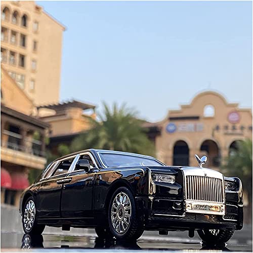Image of 1:32 RR Phntom Toy Car Diecast Metal Cars with| Light Sound Pull Back ||| Openable Door Car for Kids