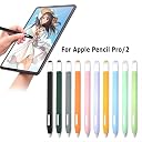 ACETRIX Premium Sleek Skin Covers Compatible with Apple Pencil 2 & Pro (Dark Green) gallery image
